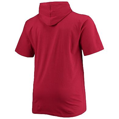 Men's Crimson Oklahoma Sooners Big & Tall Team Hoodie T-Shirt
