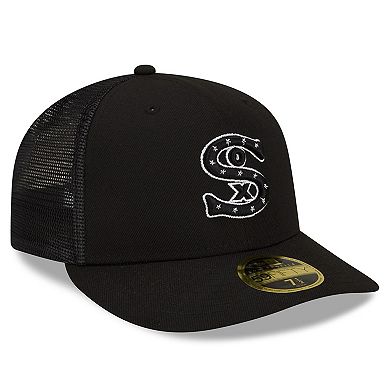Men's New Era Black Chicago White Sox 2022 Batting Practice Team Low Profile 59FIFTY Fitted Hat