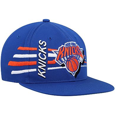 Men's Mitchell & Ness Blue New York Knicks Retro Bolt Deadstock Snapback Hat