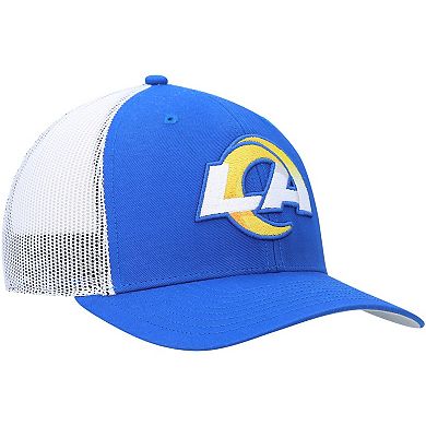 Men's '47 Royal/White Los Angeles Rams Trucker Snapback Hat