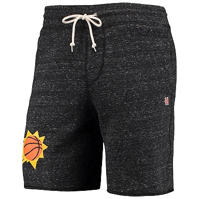 Men's Homage Charcoal Phoenix Suns Primary Logo Tri-Blend Sweat Shorts