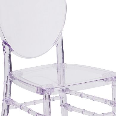 Flash Furniture Elegance Clear Stacking Florence Dining Chair