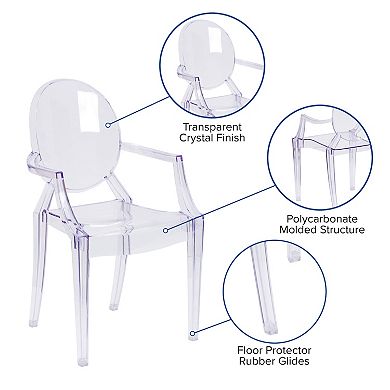 Flash Furniture Ghost Dining Chair