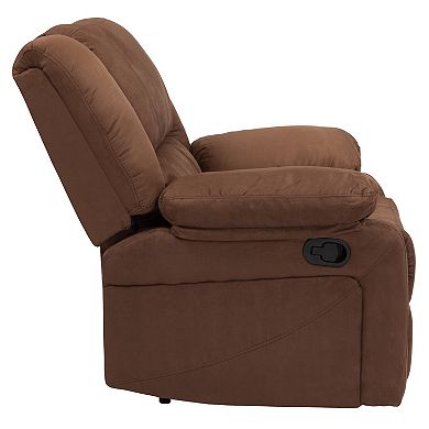 Flash Furniture Harmony Series Chocolate Brown Microfiber Recliner