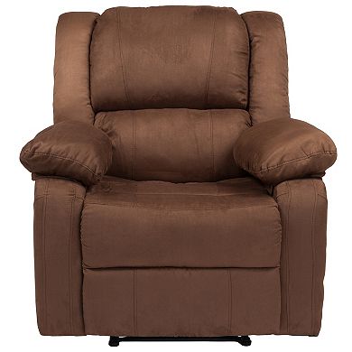 Flash Furniture Harmony Series Chocolate Brown Microfiber Recliner