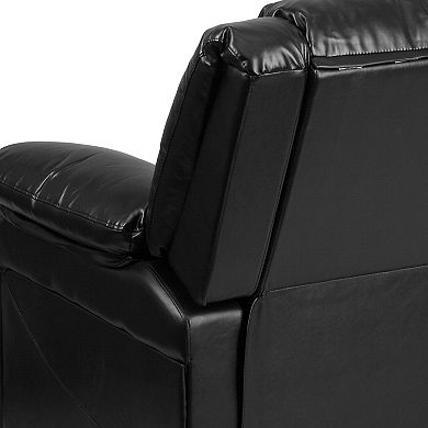 Flash Furniture Harmony Series Chocolate Brown Microfiber Recliner