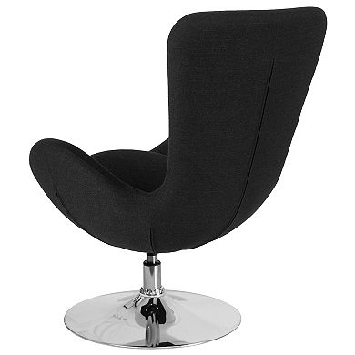 Flash Furniture Egg Series Fabric Side Reception Chair