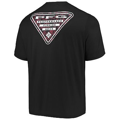 Men's Columbia Black South Carolina Gamecocks Terminal Tackle Omni-Shade T-Shirt