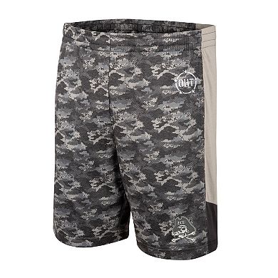 Men's Colosseum Camo ECU Pirates OHT Military Appreciation Terminal Shorts