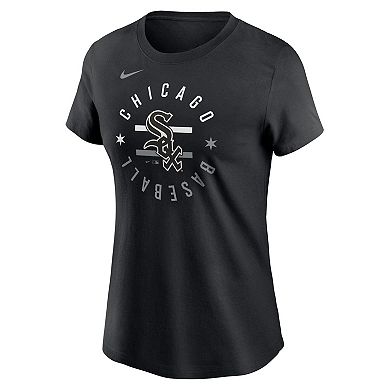 Women's Nike Black Chicago White Sox Local Team T-Shirt