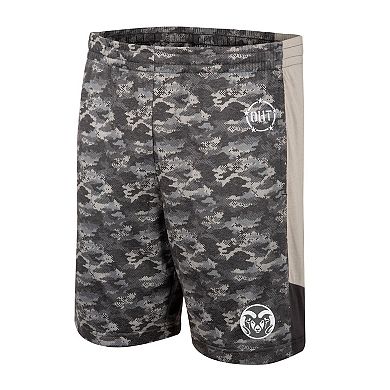 Men's Colosseum Camo Colorado State Rams OHT Military Appreciation Terminal Shorts