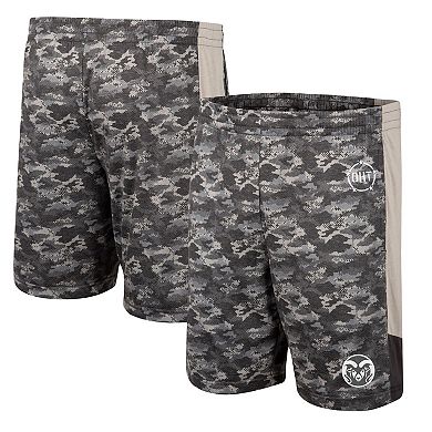 Men's Colosseum Camo Colorado State Rams OHT Military Appreciation Terminal Shorts