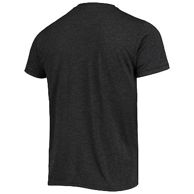 Men's Homage Charcoal Houston Astros Hand-Drawn Logo Tri-Blend T-Shirt