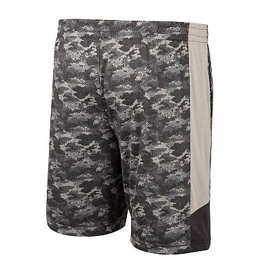 Men's Colosseum Camo Navy Midshipmen OHT Military Appreciation Terminal Shorts