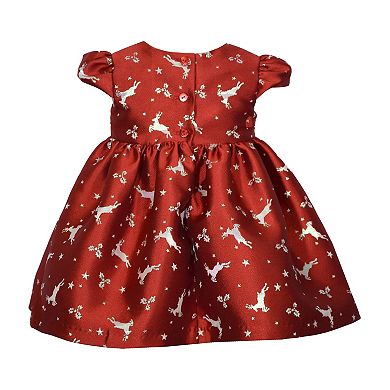 Baby & Toddler Girl Bonnie Jean Jacquard Party Dress
