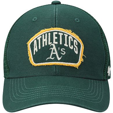 Men's '47 Green Oakland Athletics Cledus MVP Trucker Snapback Hat