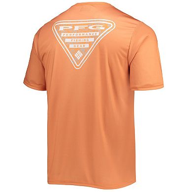 Men's Columbia Tennessee Orange Tennessee Volunteers Terminal Tackle Omni-Shade T-Shirt