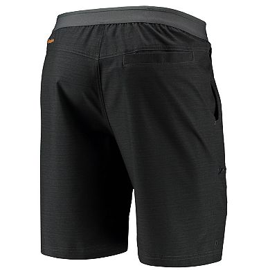Men's Columbia Heathered Gray Virginia Tech Hokies Twisted Creek Omni-Shield Shorts