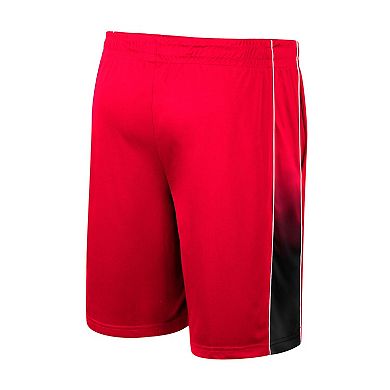 Men's Colosseum Red Utah Utes Lazarus Shorts