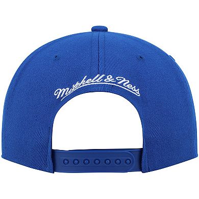 Men's Mitchell & Ness Royal New York Knicks Core Side Snapback Hat
