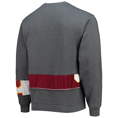 Men's Refried Apparel Gray Washington Commanders Sustainable Pullover Sweatshirt