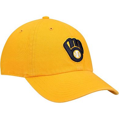 Men's '47 Gold Milwaukee Brewers Clean Up Adjustable Hat