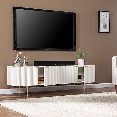 Southern Enterprises Pilelsa 4-Door Media TV Stand