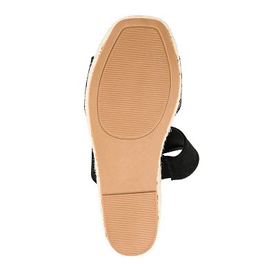 Journee Collection Ilyana Tru Comfort Foam??? Women's Wedge Sandals