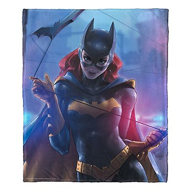 Batman Batgirl Cover Silk Touch Throw Blanket