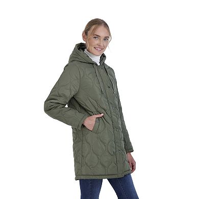 Women's Sebby Collection Quilted Barn Jacket