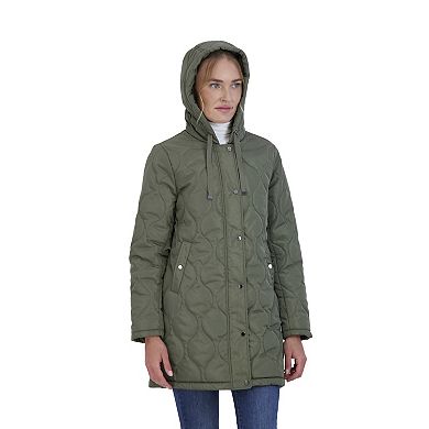 Women's Sebby Collection Quilted Barn Jacket