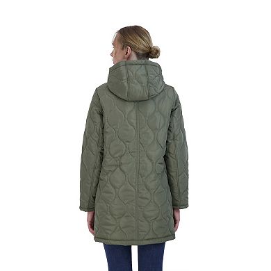 Women's Sebby Collection Quilted Barn Jacket