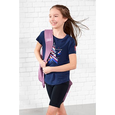 Girls 7-16 Under Armour Freedom Foil Tee