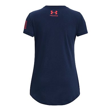 Girls 7-16 Under Armour Freedom Foil Tee