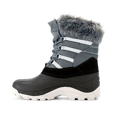 Polar Armor Women's Faux-Fur Winter Boots