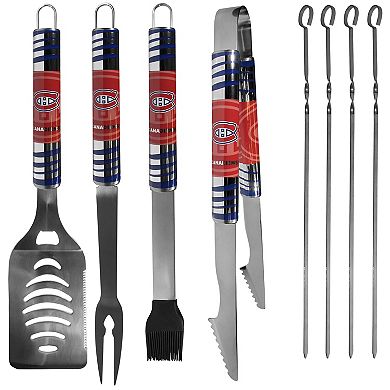 Montreal Canadiens Tailgater 8-Piece BBQ Grill Set