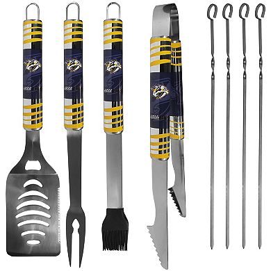 Nashville Predators Tailgater 8-Piece BBQ Grill Set