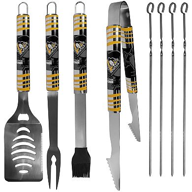 Pittsburgh Penguins Tailgater 8-Piece BBQ Grill Set
