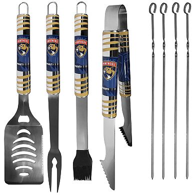 Florida Panthers Tailgater 8-Piece BBQ Grill Set