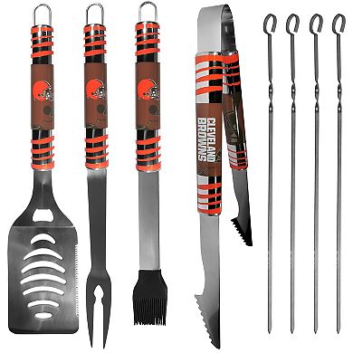 Cleveland Browns Tailgater 8-Piece BBQ Grill Set