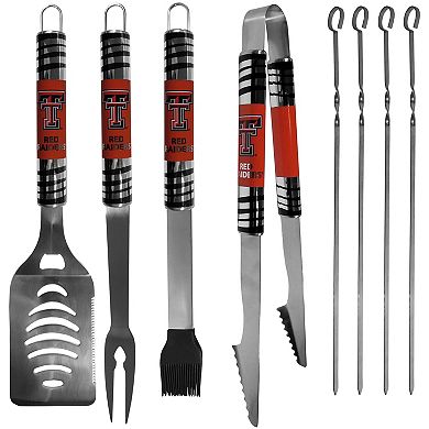 Texas Tech Red Raiders Tailgater 8-Piece BBQ Grill Set