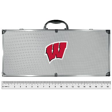 Wisconsin Badgers Tailgater 8-Piece BBQ Grill Set