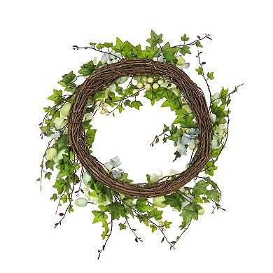 National Tree Company Artificial Ivy Eggs Easter Wreath