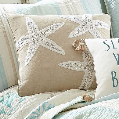 Levtex Home Stone Harbor Starfish Feather-fill Throw Pillow