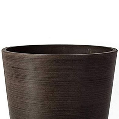 Algreen Valencia 12x18 Inch Round Planter Pot w/ Foxfarm Potting Soil, 2 CuFt