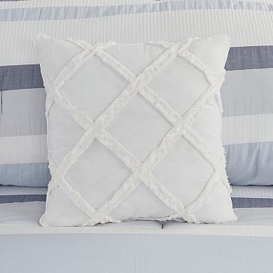 Madison Park Levi Antimicrobial & Hypoallergenic Jacquard Comforter Set with Coordinating Pillows