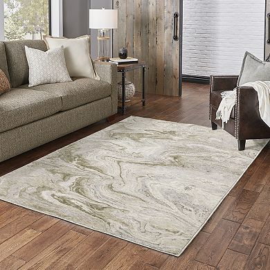StyleHaven Nelson Marbled Abstract Area Rug