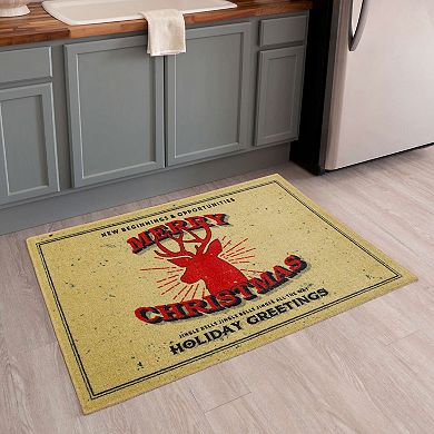 Mohawk® Home Deer Christmas Indoor Mat