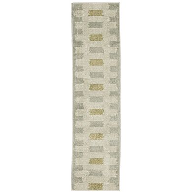 StyleHaven Bassel Abstract Striped Area Rug