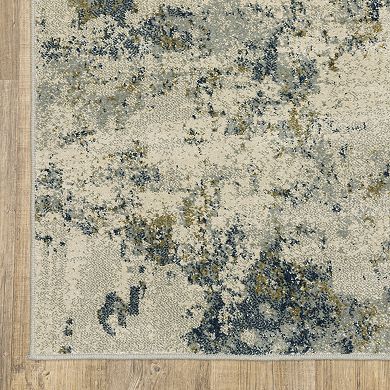 StyleHaven Bassel Distressed Abstract Area Rug
